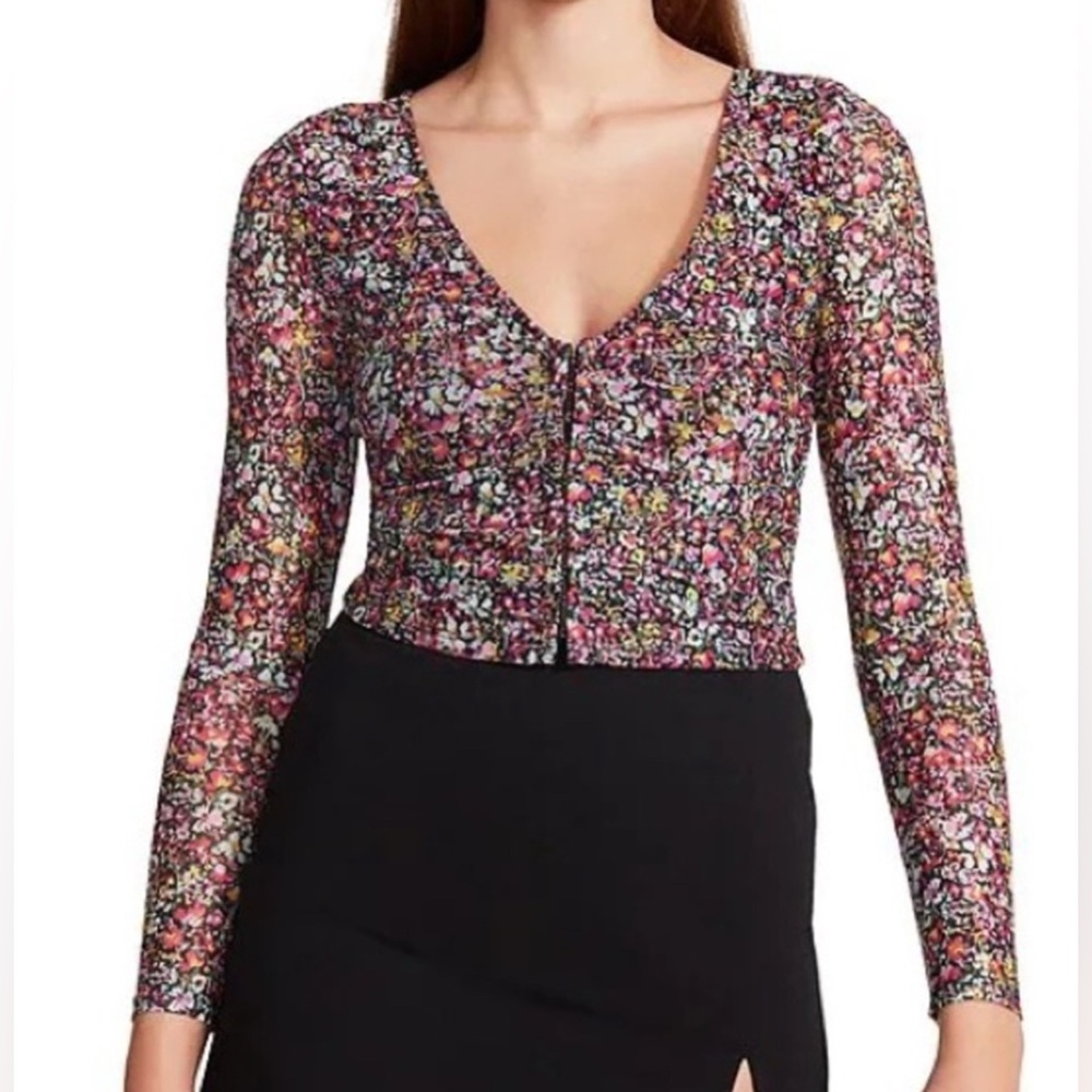 Steve Madden Luna Floral Blouse